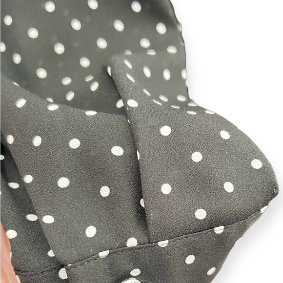 Vince Camuto | Women’s Black/white Polka Dot Top | Size XL | EUC - Picture 4 of 5